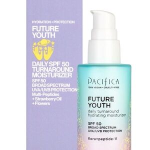 Pacifica Future Youth Hydrating Moisturizer - Purple and Blue